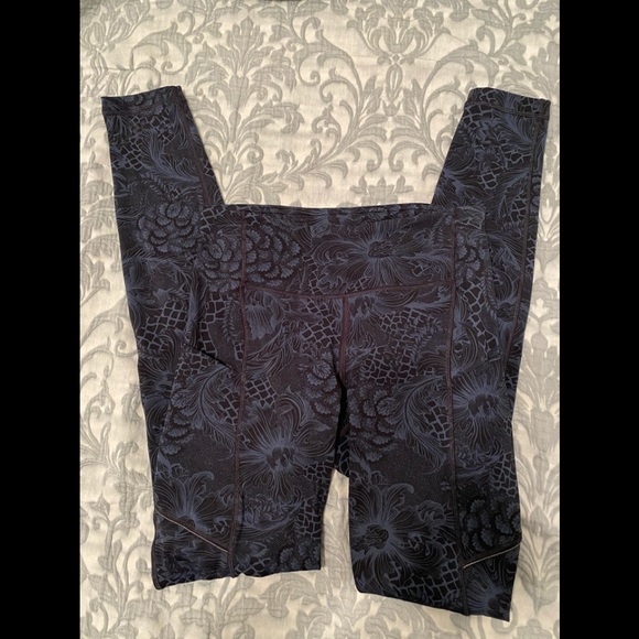 Lululemon speed up tight Nouveau Mach blue black - Picture 5 of 11